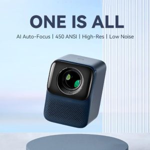 Projector 1080p Full HD Android 9.0 Mini Wifi Auto Focus 450Ansi