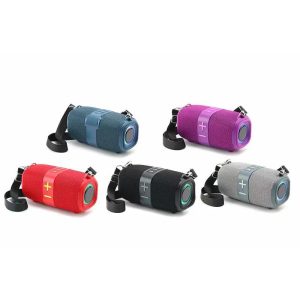 Crossbody LED Light Portable Bluetooth Speaker USB/AUX/TF/FM