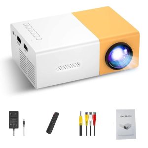 Portable LED Mini Projector HD USB Audio 1080P